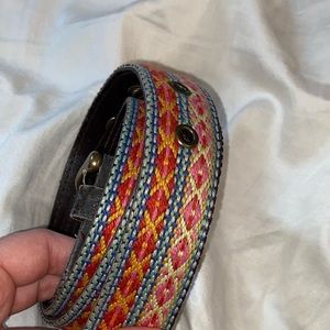 embroidered belt